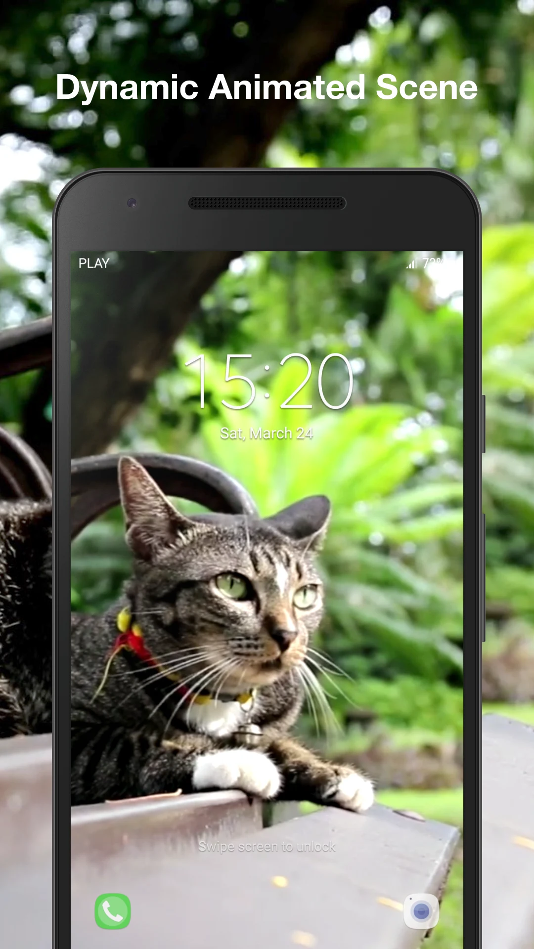 Cat Live Wallpaper screenshot