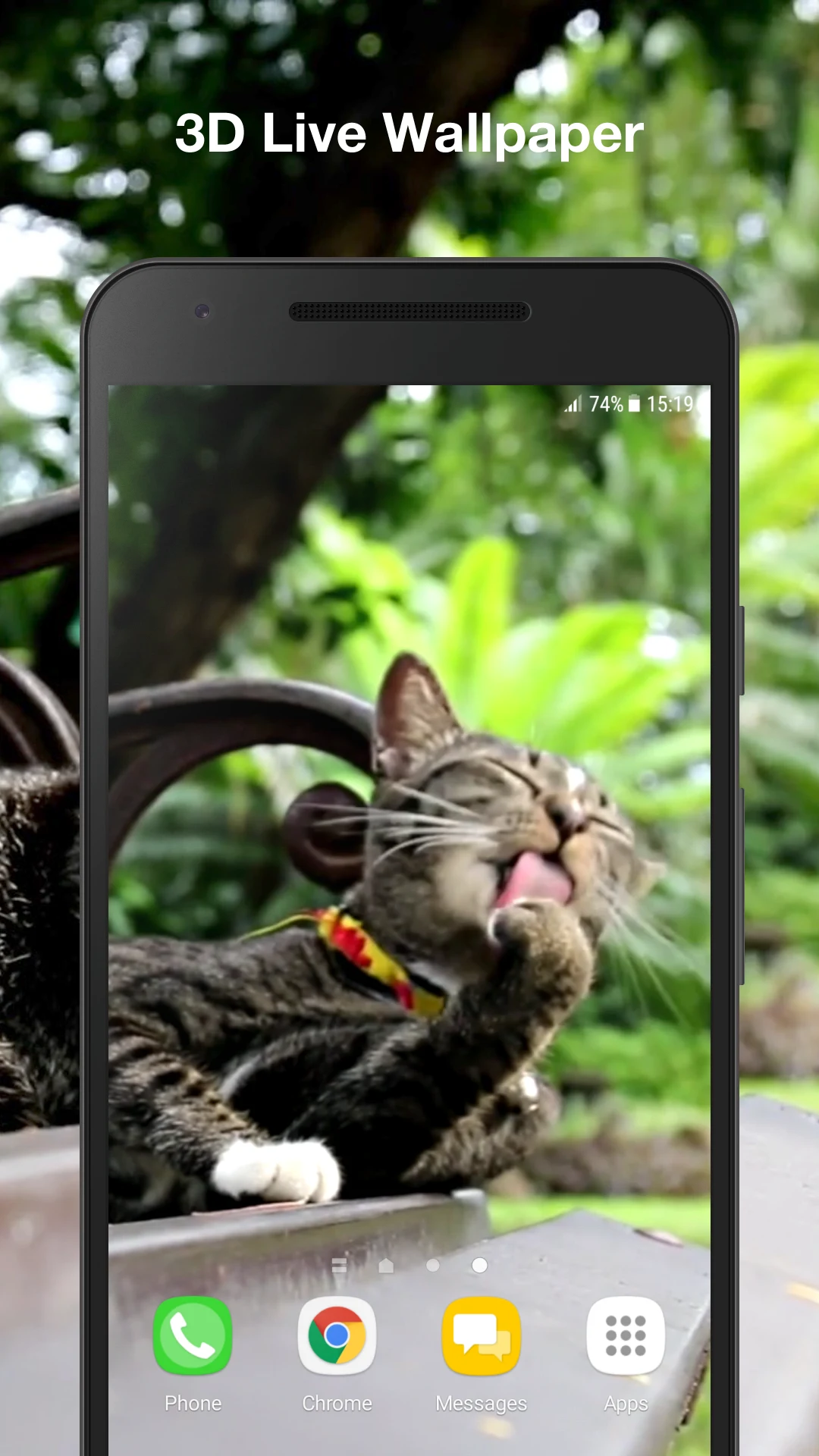 Cat Live Wallpaper screenshot